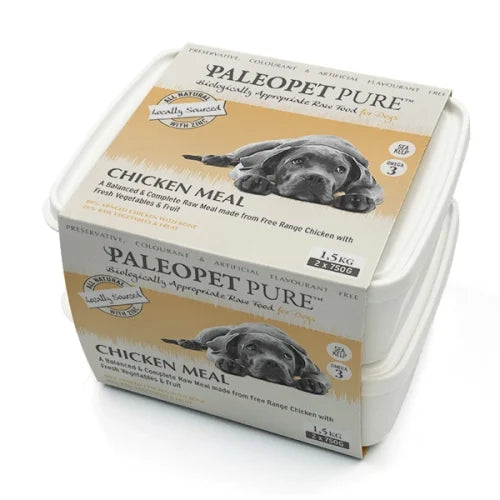 PaleoPet | Complete Meal | Chicken 2 x 750g tubs