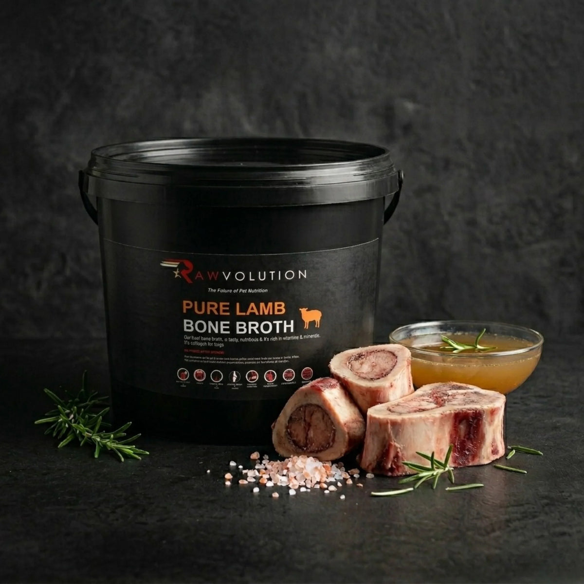 Pure Lamb Bone Broth - 1kg
