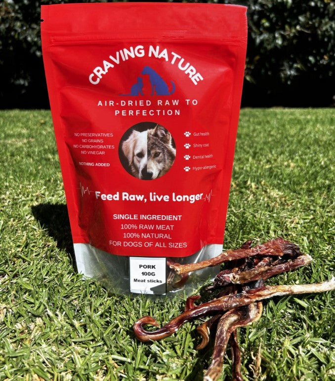 Dehydrated Pork Sinew Sticks