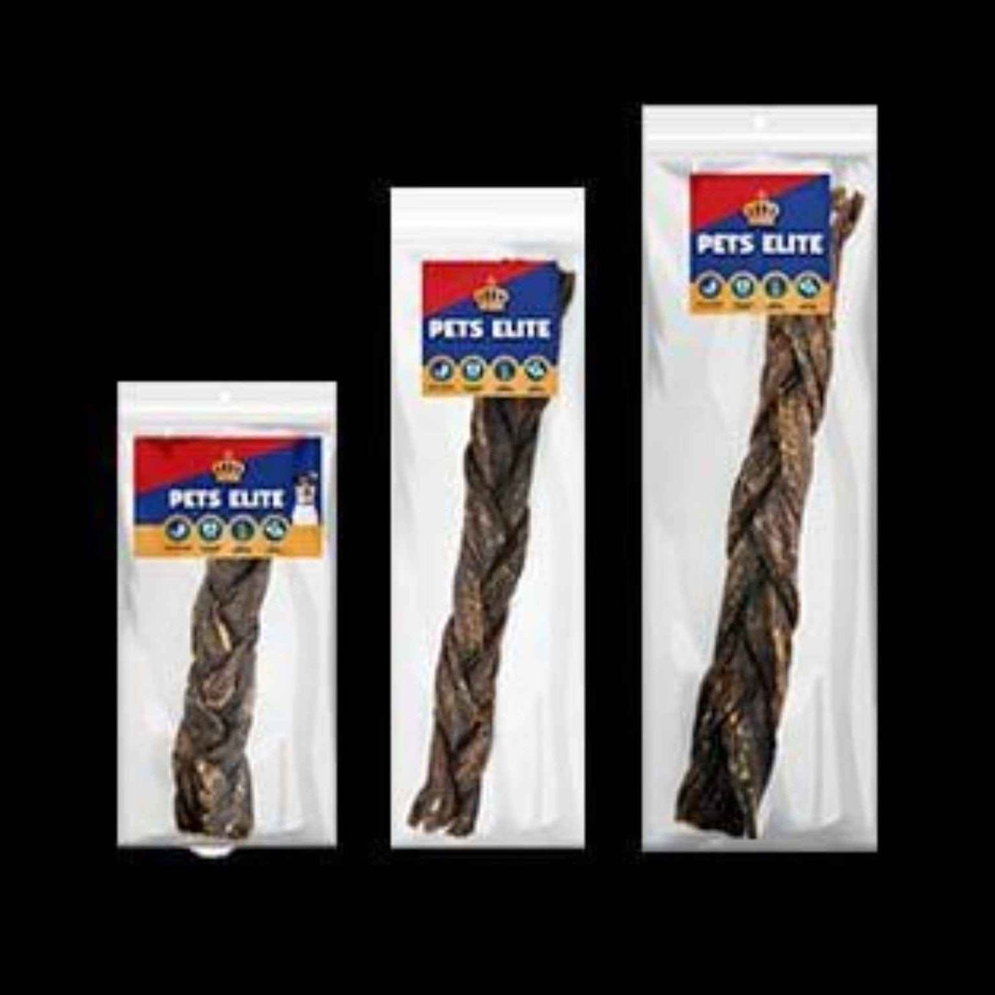 Pets Elite Beef Biltong Twist Medium for Dogs
