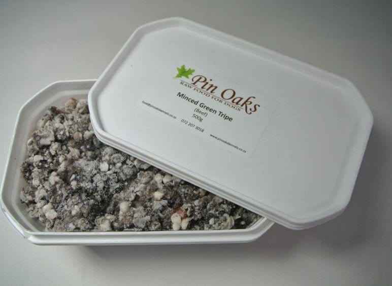 Pin Oaks - Minced Green Tripe (500g)