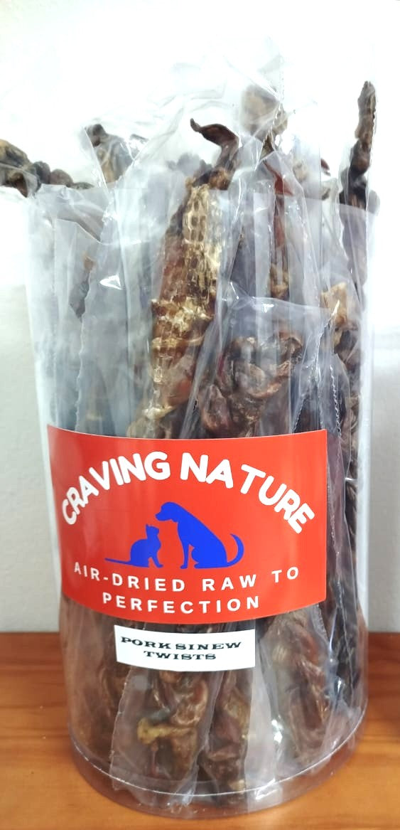 Pork Sinew Twists Cylinder (30 Piece)