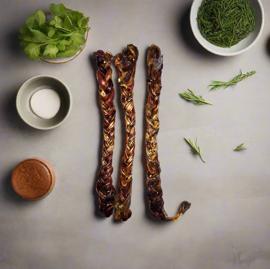 PORK SINEW TWISTS - AIR-DRIED