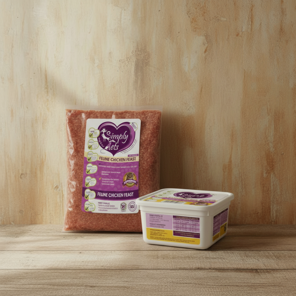 Simply Pets Feline Chicken Feast – Adjusted Sizing