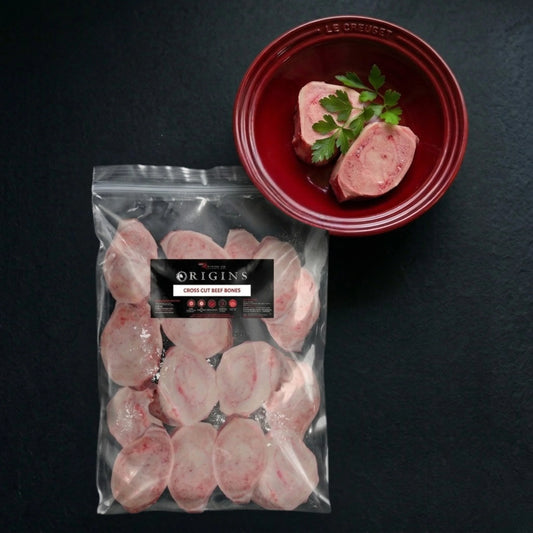 BEEF CROSS-CUT MARROW BONES - 2kg