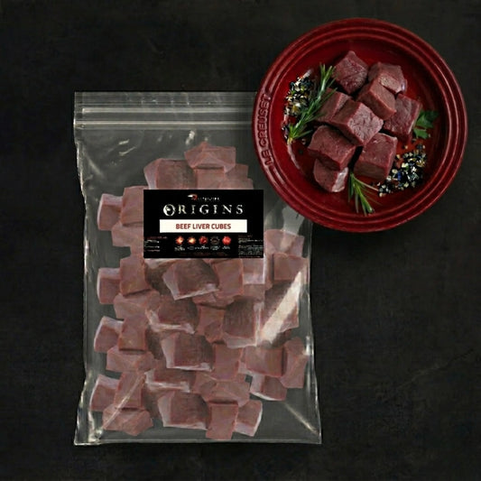 BEEF LIVER CUBES - 2kg