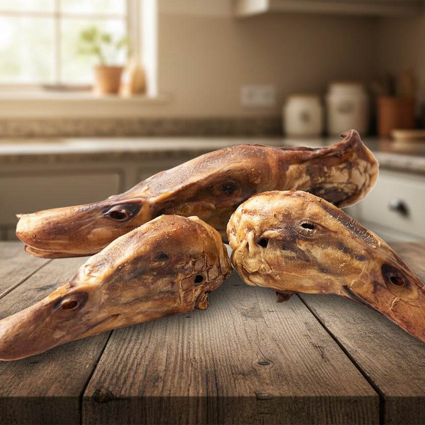 DUCK HEADS - AIR-DRIED