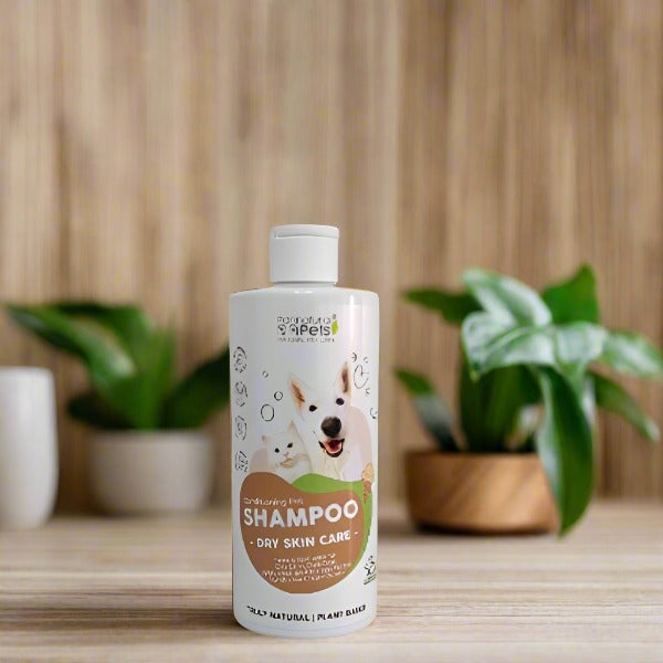 Pannatural Pets | Natural Pets Shampoo | Dry Skin Care - Vanilla (495ml)