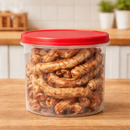 DUCK TRACHEA (100G TUB) AIR-DRIED