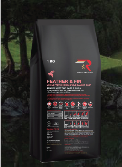 Feather & Fin - WHOLE-PREY CHICKEN & WILD-CAUGHT CARP - All variants