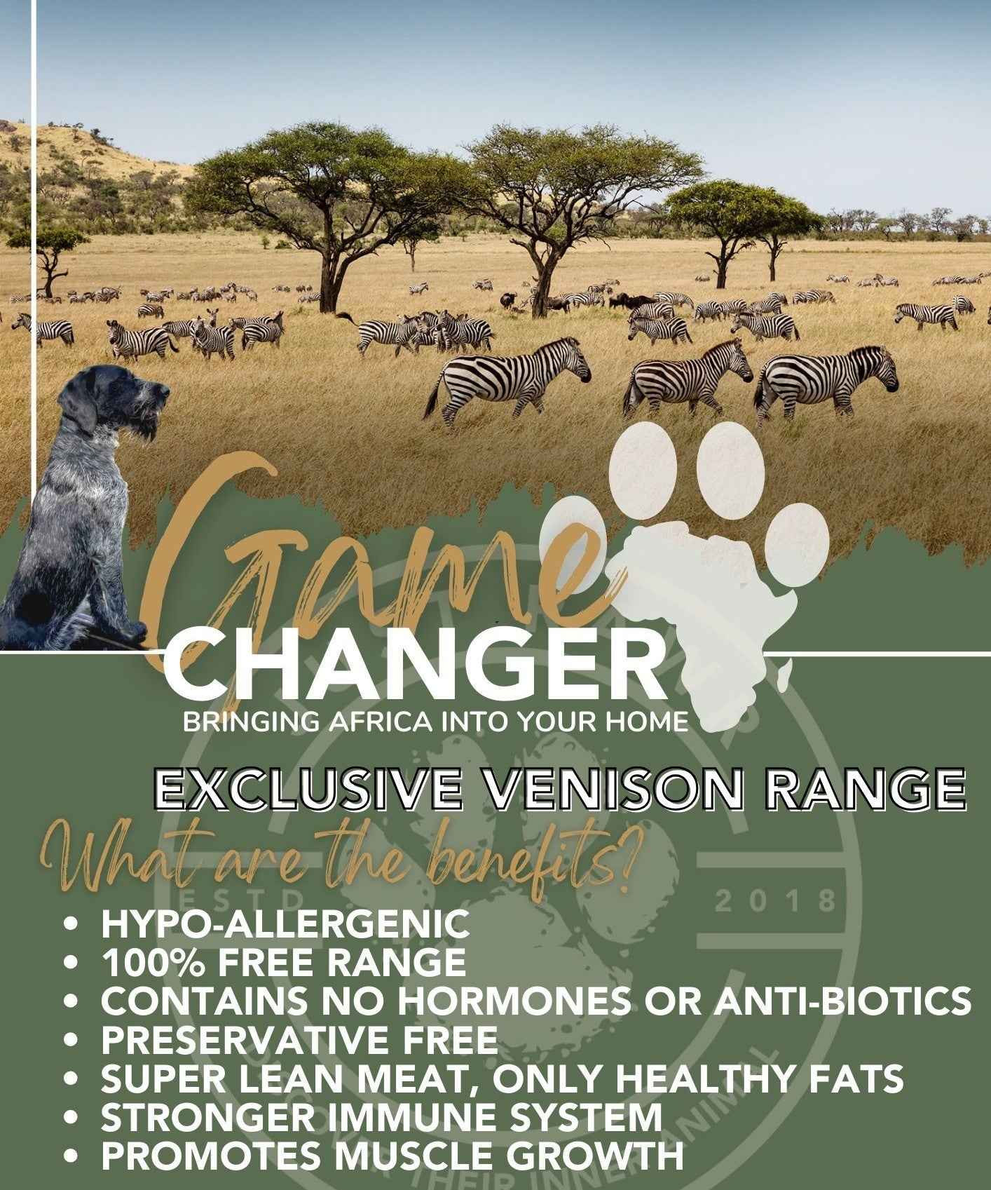 Venison Meal - 800g