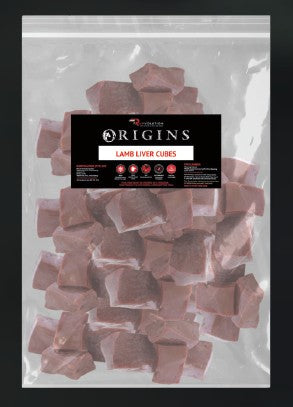 LAMB LIVER CUBES - 2kg