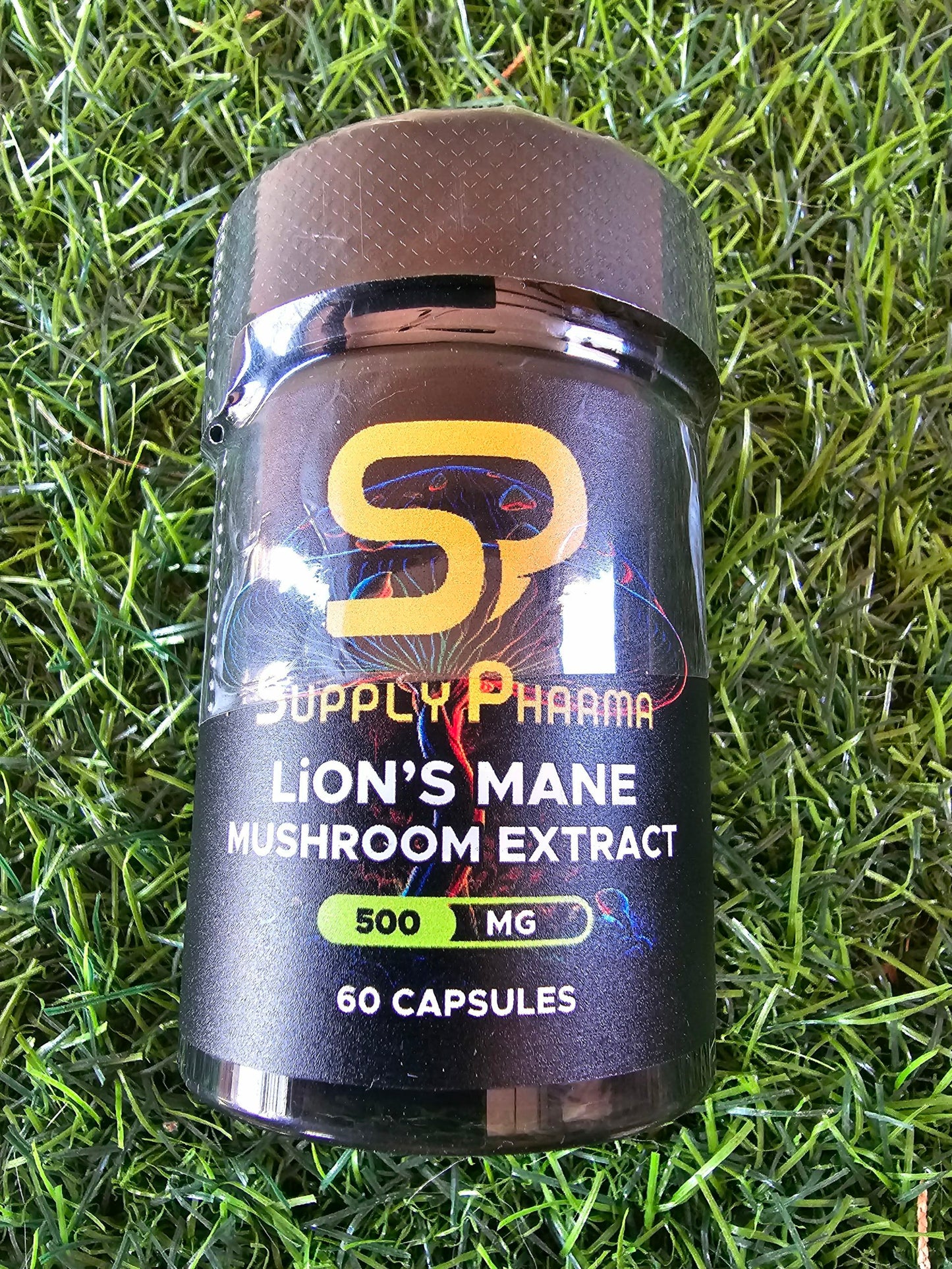 Lions Mane - Mushroom extract - 500mg - 60 Capsules