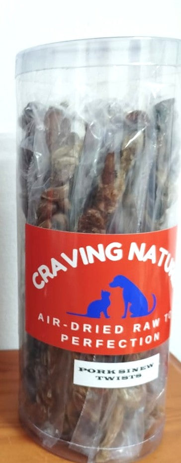 Pork Sinew Twists Cylinder (15 Piece)