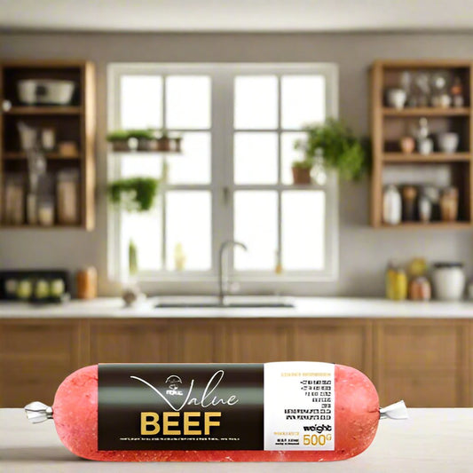 Value Beef for dogs and cats (500g)