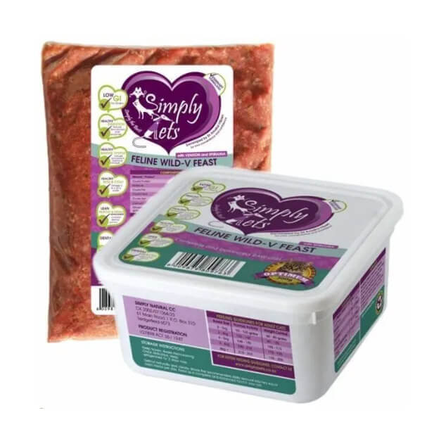 Simply Pets Optimum Feline WILD VENISON Feast 200g