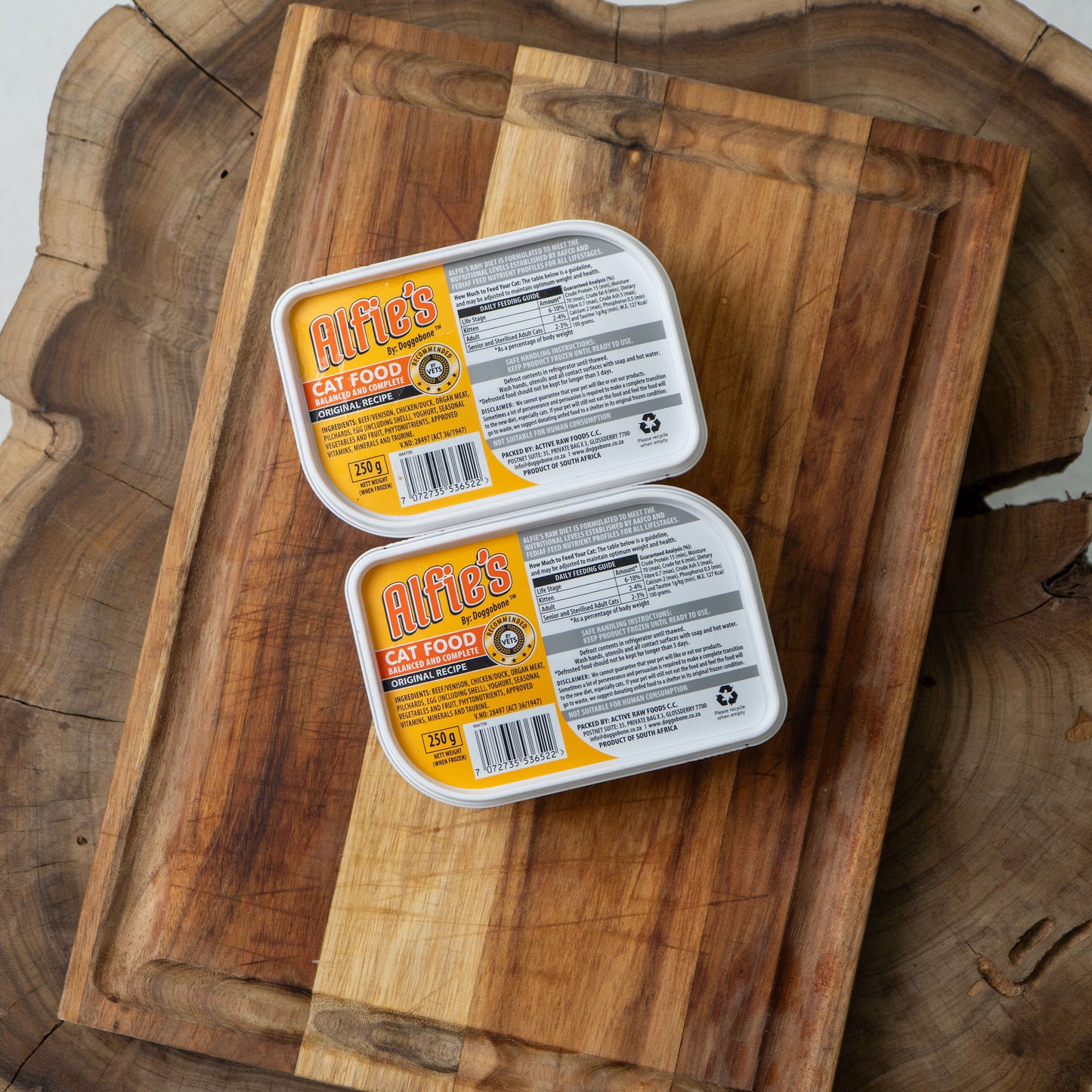 Alfies Active Cat Food - CHICKEN (10 x 250g)