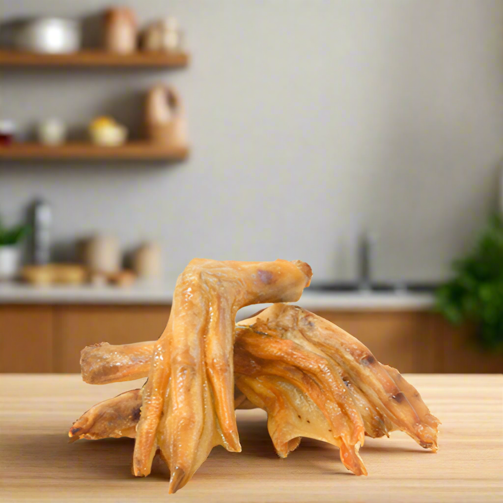 Dehydrated Duck Feet - Unpackaged - each