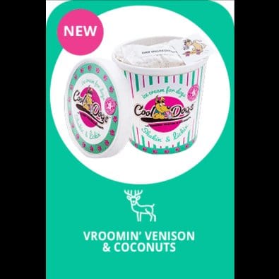 HH - Vroomin Venison and Coconuts Doggy Ice Cream (Serves 5+ dogs) - Bracc Services