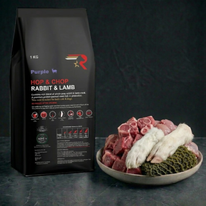 HOP & CHOP - RABBIT & LAMB (20 x 1kg)