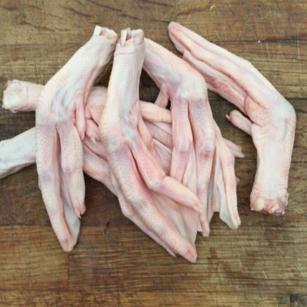 Raw Frozen Duck Feet (1kg)