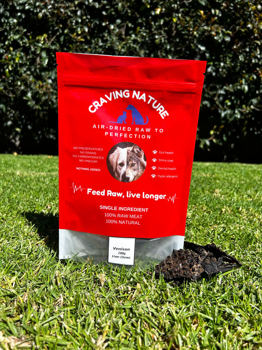 Dehydrated Venison Liver Chews