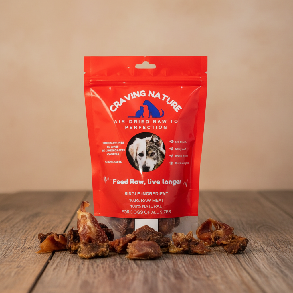 Pork Chewies - Natural Earthy Setting