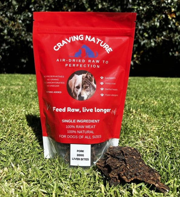 Dehydrated Pork liver bites