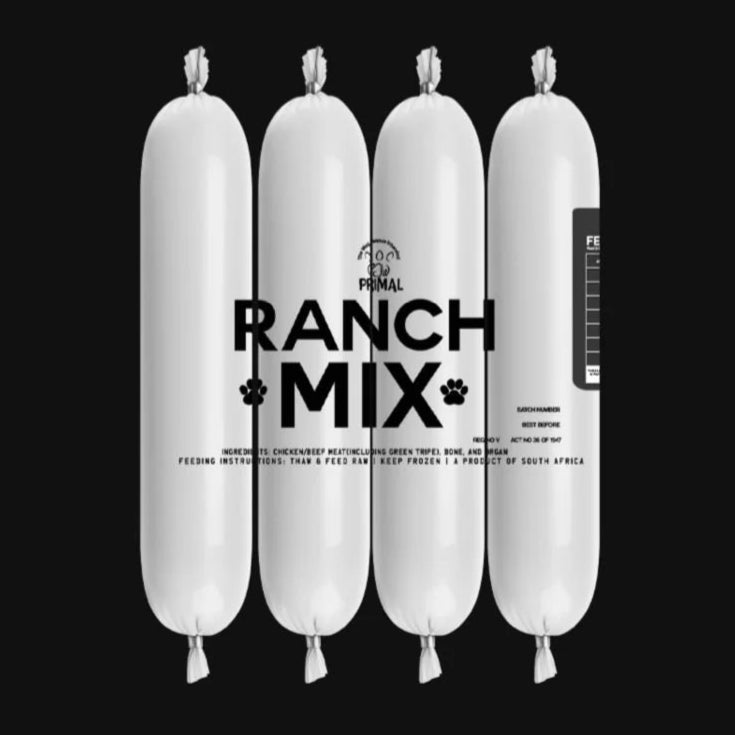 Ranch mix (Beef & Chicken) - Mini's - 1kg