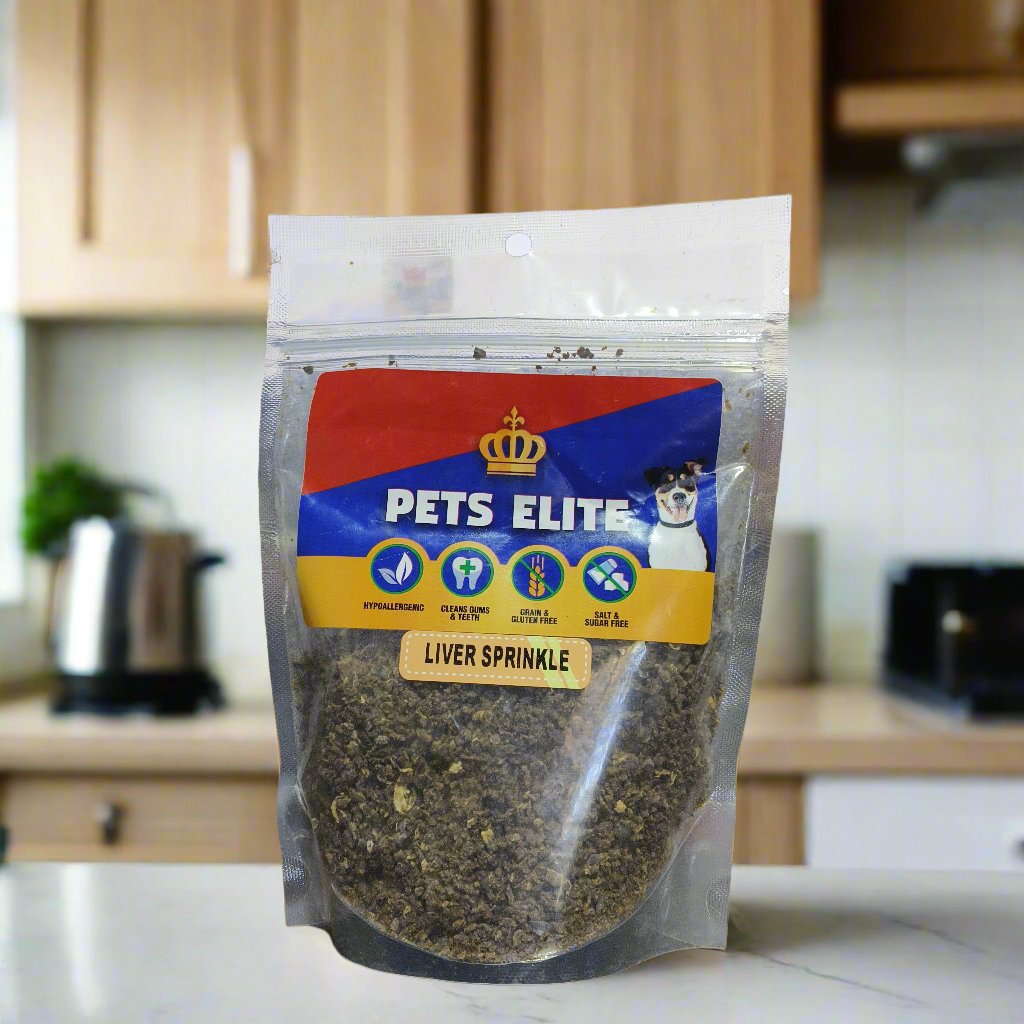 Pets Elite Liver Sprinkle Bag 180g