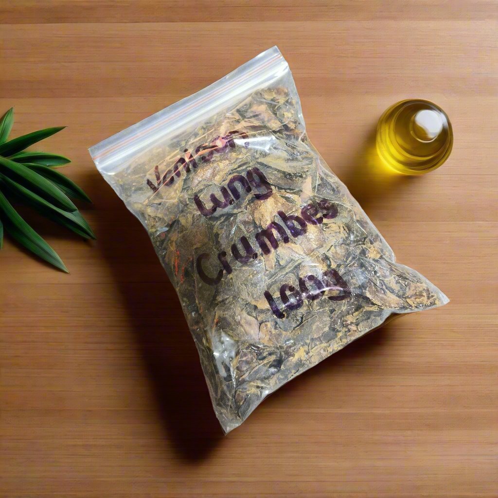 Venison Lung Crumbs (+/- 100g) (Very Limited Stock)