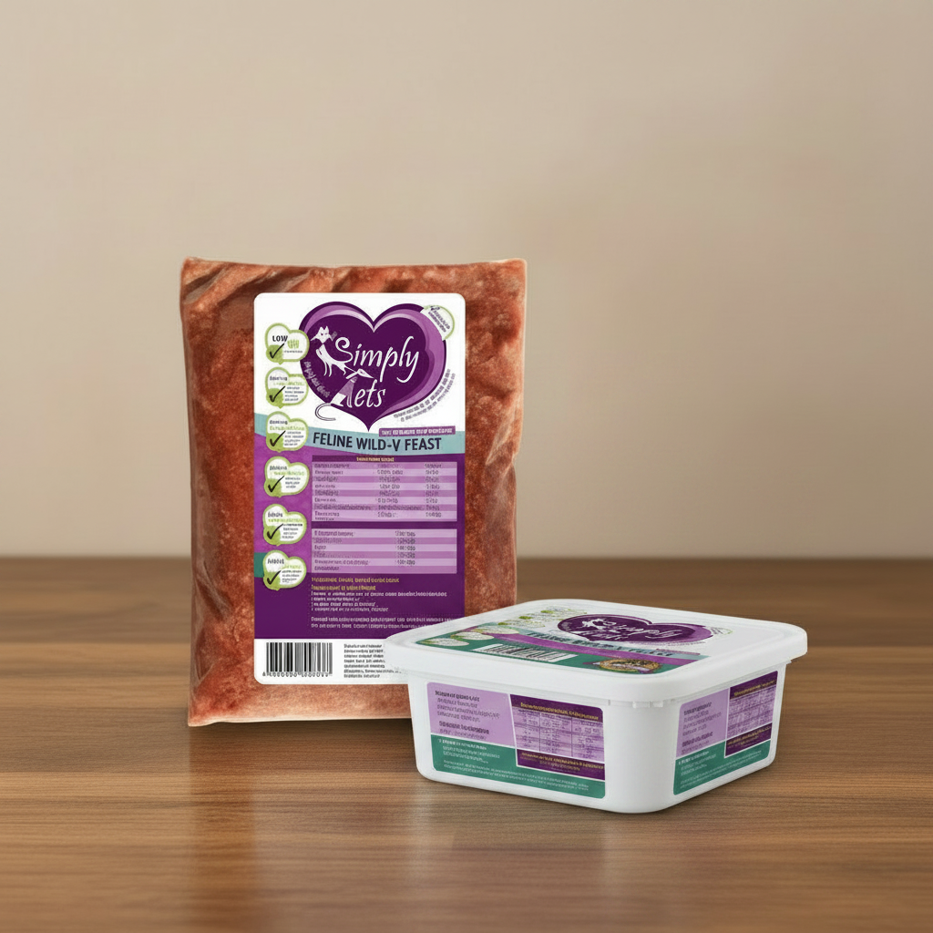 Simply Pets Wild Venison Feast - Fixed Tub Dimensions