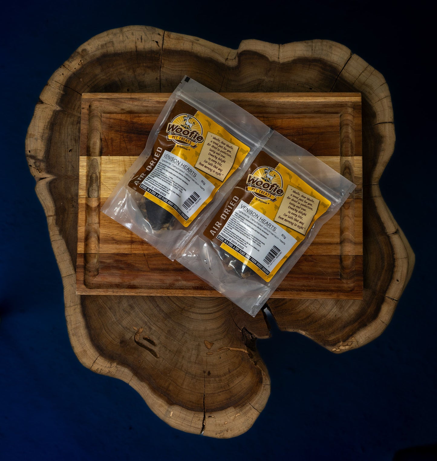 Doggobone - Venison Hearts - 100g