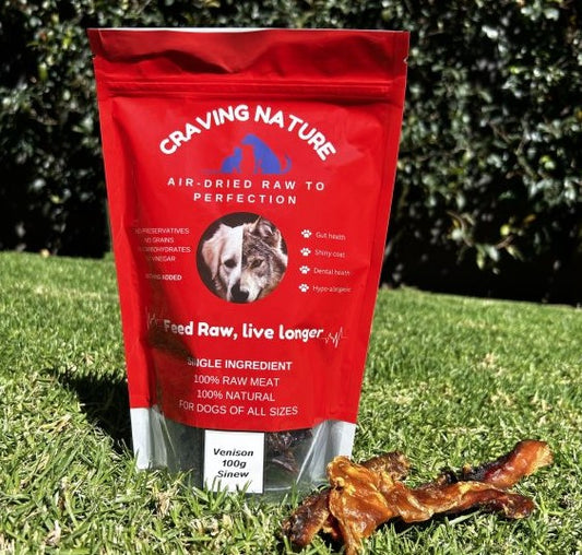 Dehydrated Venison Sinew