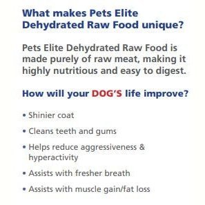 BEEF DOG FOOD - Dehydrated raw food - 2kg