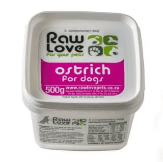 RL - Ostrich Meal For Dogs - 500g - Bracc Services