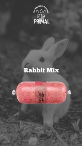 Rabbit mix - 1kg (No Chicken or Beef) - for dogs and cats